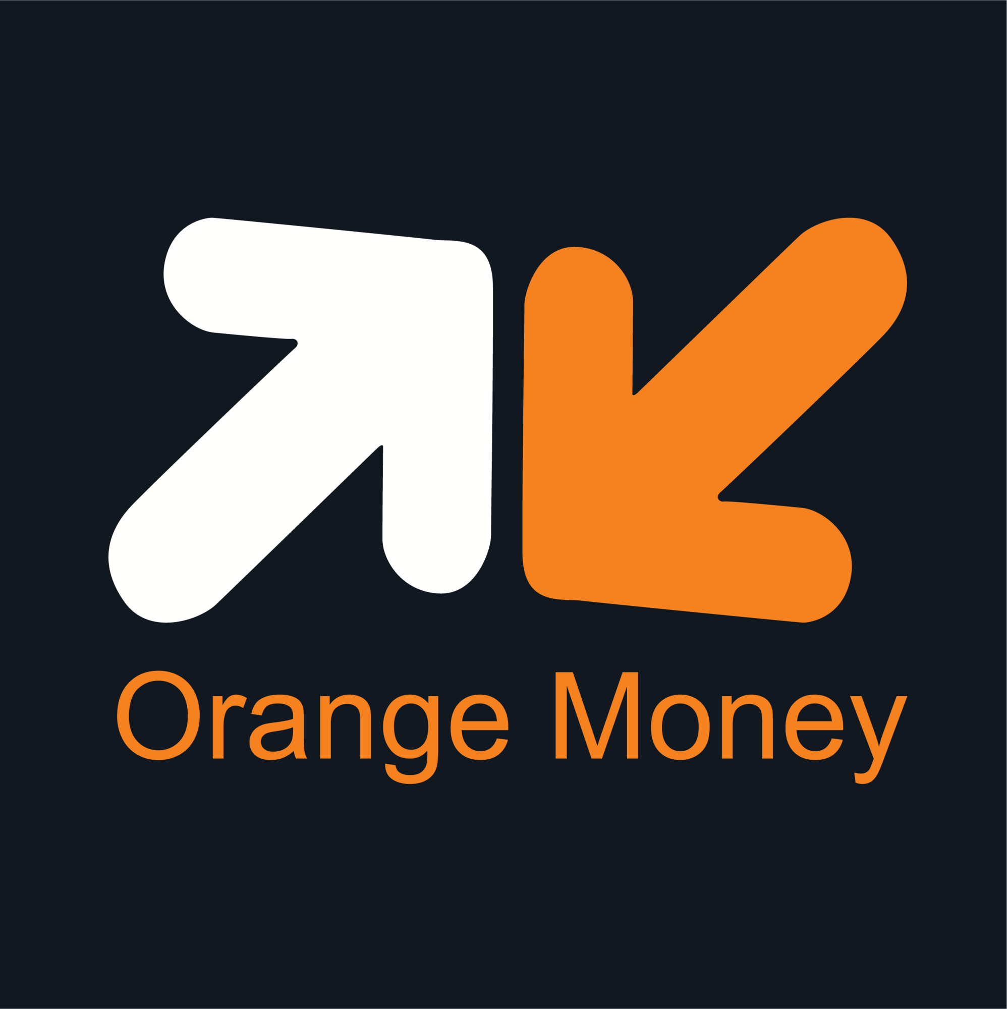 Logo Orange Money - Solution de transfert d'argent mobile